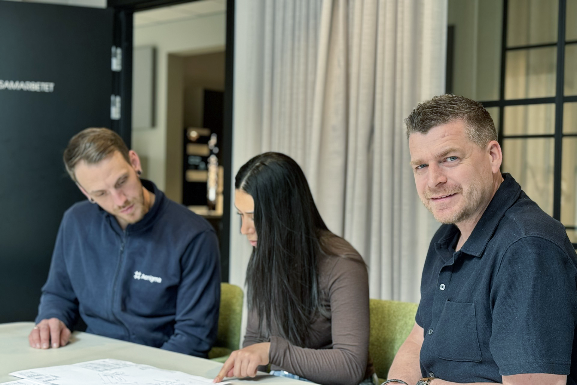 Närvaro och viljan att bygga tillsammans