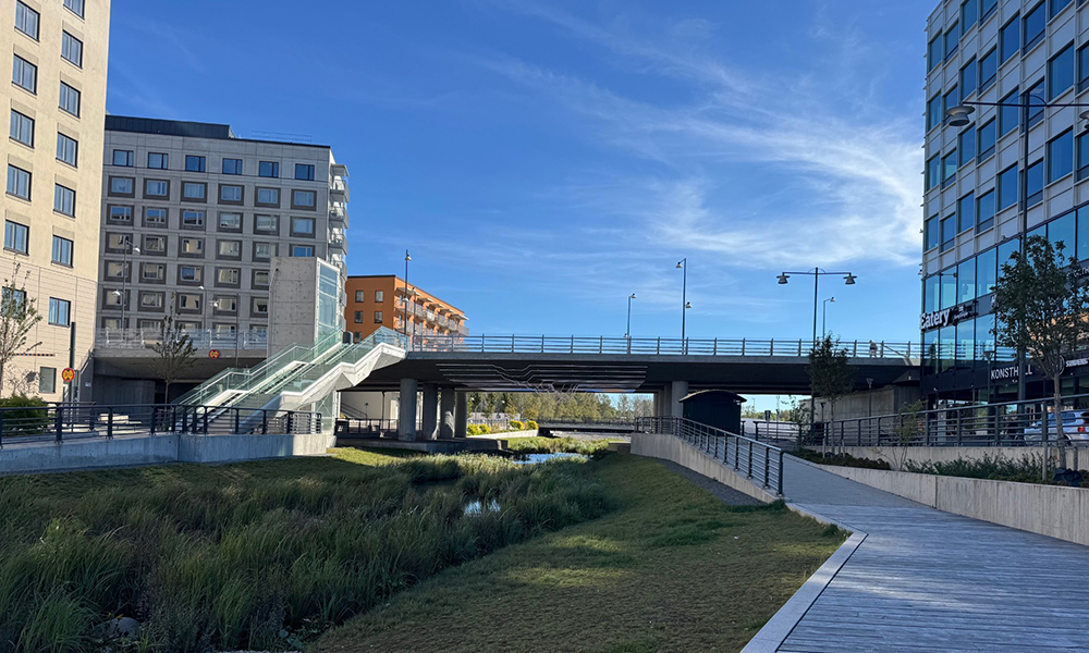 Nio år av utveckling i Barkarbystaden